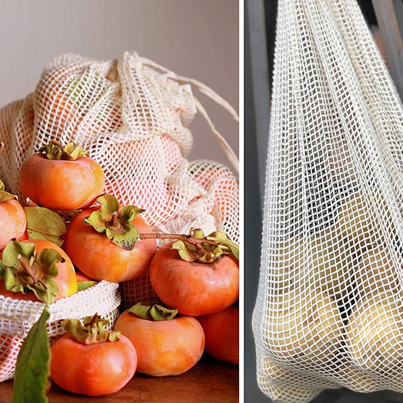 Многоразовые Пакеты для продуктов-пакеты для фруктов, овощей, продуктов питания, хранения органических нулевых отходов биоразлагаемые продуктовые пакеты превосходное Qu