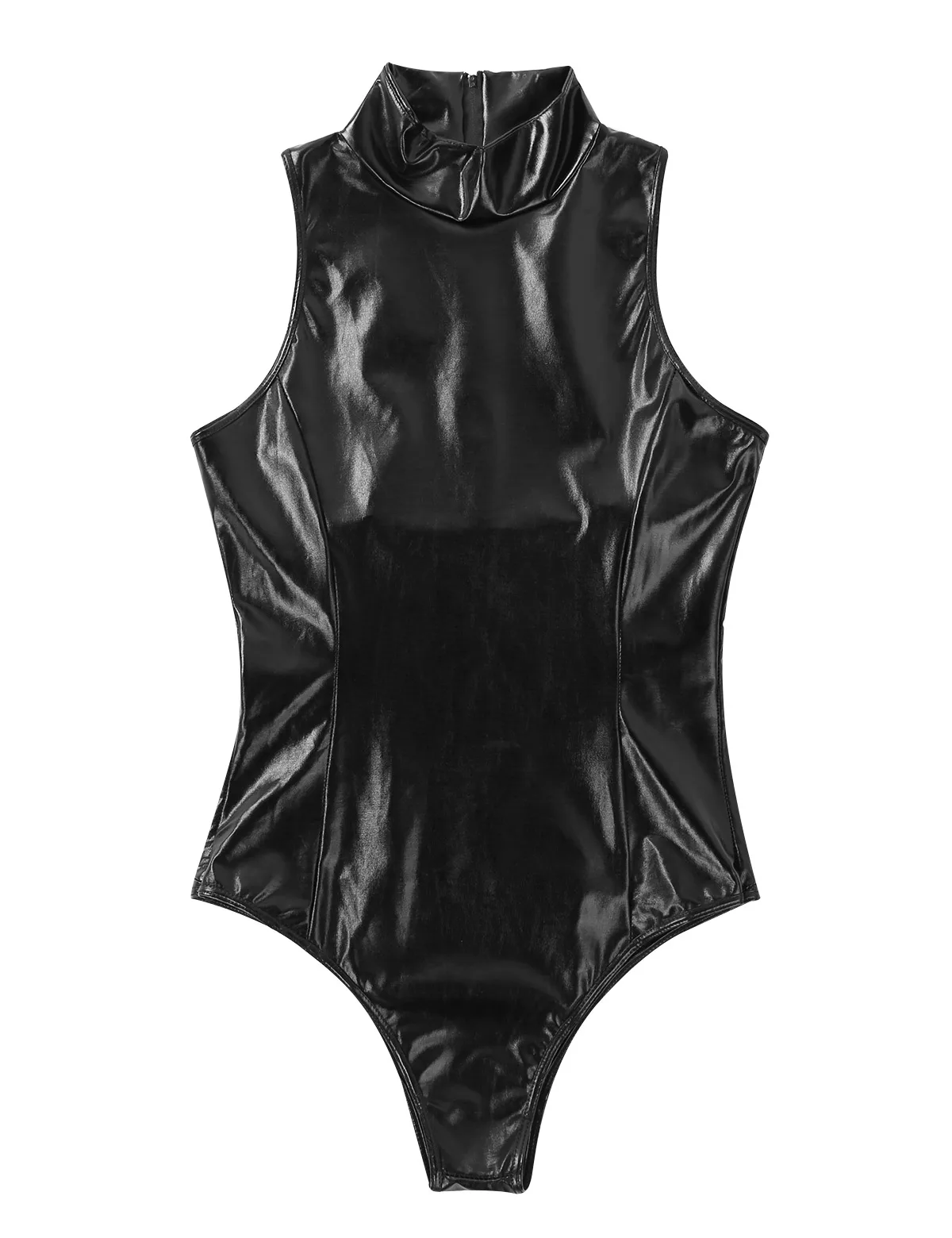 black corset bodysuit ChicTry 2020 New Fashion Sexy Monokini One Piece Swimsuit Women Solid Crotch Bottom Zipper Swimwear Leotard Bodysuit Nightwear sheer bodysuit