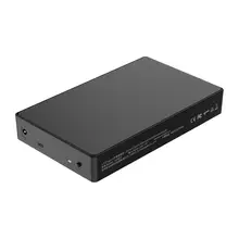 Orico 3169C3-Bk-Bp 3,5 дюйма Sata для Usb-C Hdd чехол с полной сеткой type-C Hdd корпус жесткого диска внешняя поддержка 12 ТБ макс для