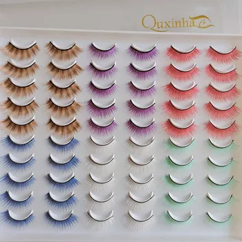 

30 pairs 6D Mink Eyelashes Cruelty free Handmade 6D Mink Lashes Full Strip Lashes Soft Curl False Eyelashes Makeup Lashes