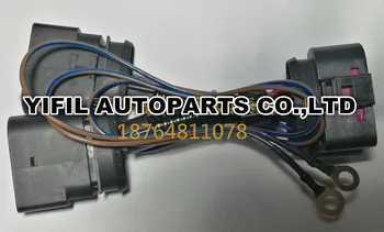 

2set/lot 10 Pin Male To 14 Pin Female Headlight Extension Cable Connector,Headlamp Wiring Harness Plug For Golf 6 GTI
