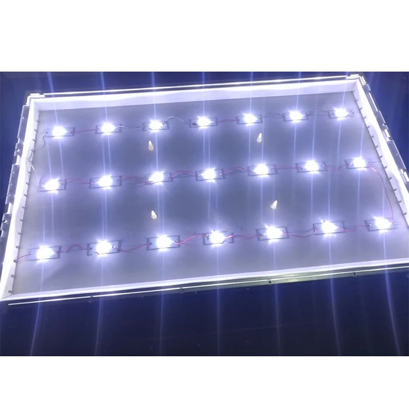 

50Pcs/lot 3V SMD Lamp Beads w/ Optical Lens Fliter for 32-65 inch LED TV Repair!