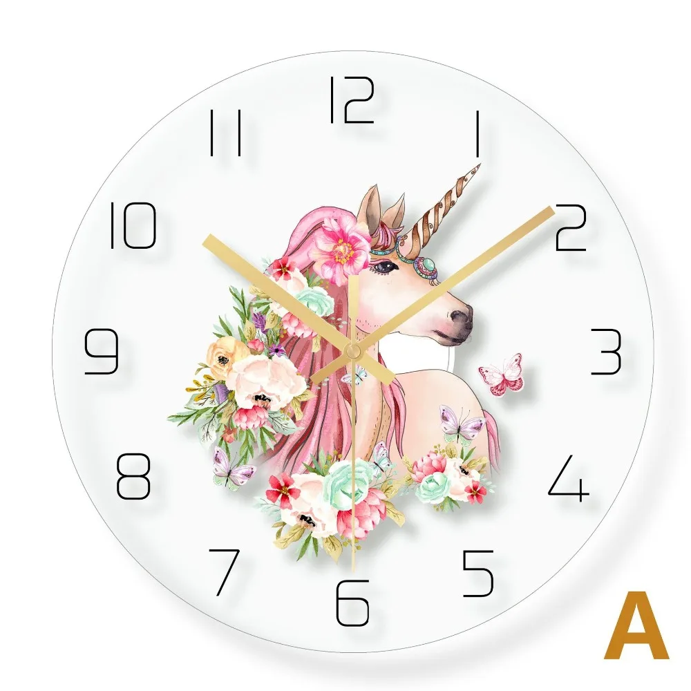 Wall Clock Nordic Household Mute Living Room Bedroom Minimalist Modern Decorative Wall Watch 14 Inch Quartz Round Clocks