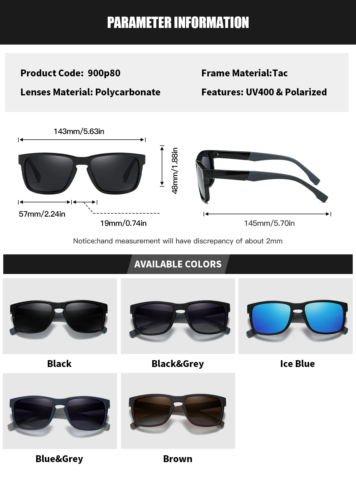 RoyalHot Polarized Sunglasses Men Women Elastic Cosy TR90 Frame Driving Sun Glasses Shades Oculos masculino Male 90080