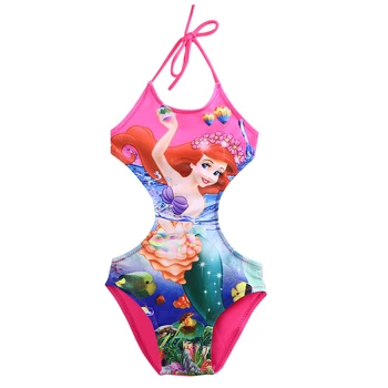 

Cartoon Kid Baby Girls Toddler Flower Swimsuit Swimwear Bathing Suit Bikini Tankini Bathing Suit Beachwear Bikinis