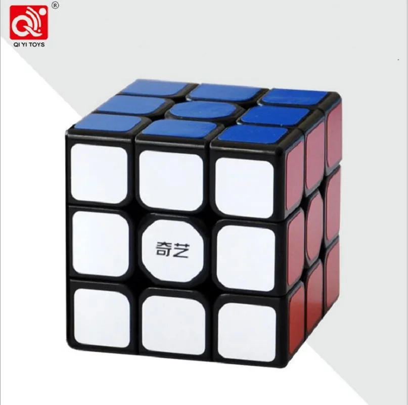 Qiyi Warrior W 5 7 см 3x3x3 магические кубики скоростной кубик Пазлы 3 на для детей