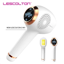 Lescolton IPL эпилятор, постоянное лазерное удаление волос, ЖК-дисплей, 350000 импульсов, лазерный триммер для бикини, фотоэпилятор
