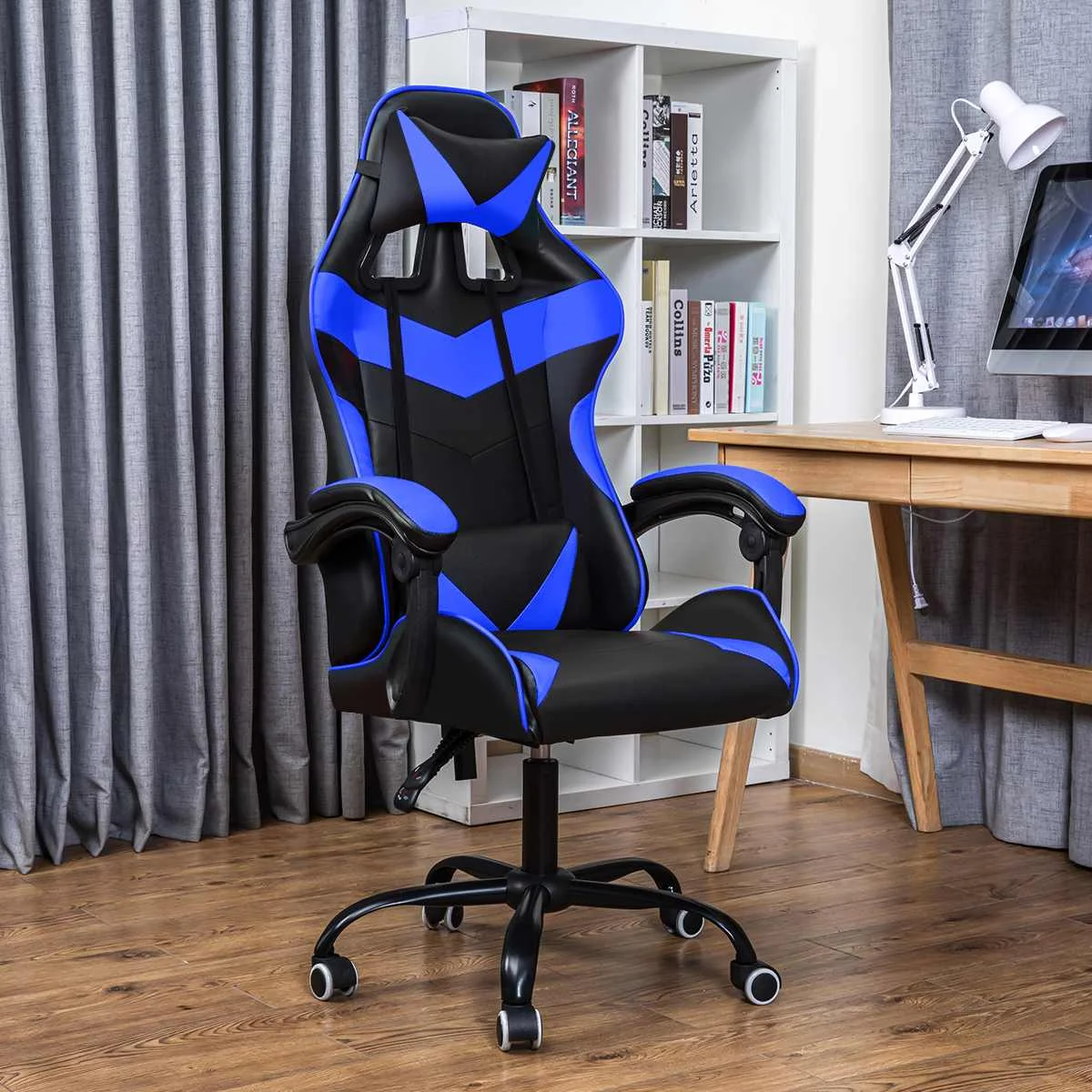 Executive Office Chair Computer Desk Chair Gaming Ergonomic High Back Swivel 