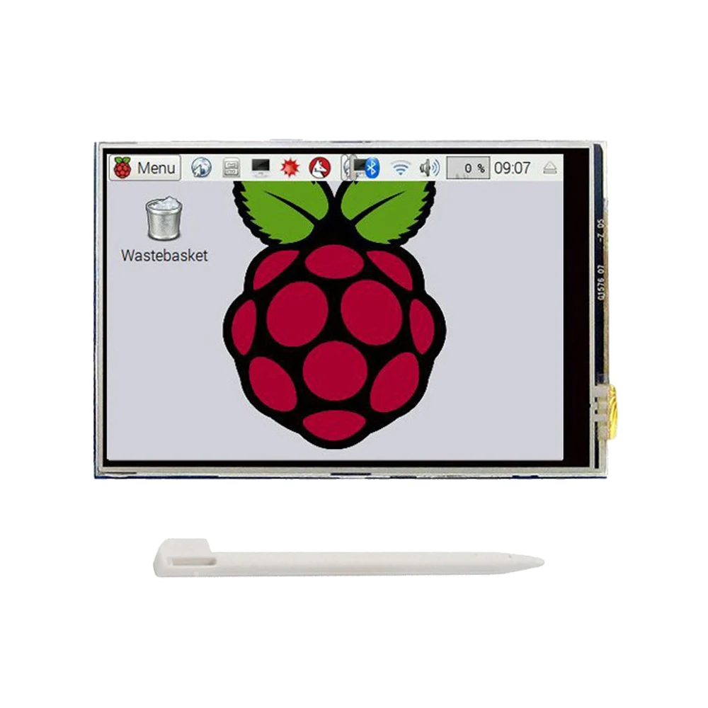 Raspberry Pi 3 дисплей 5 дюйма TFT сенсорный экран 480*320 ЖК с акриловым радиатором для