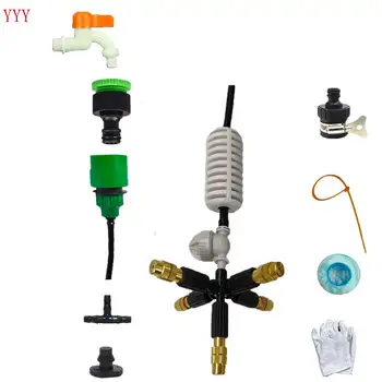 

5-way copper 360 degree hanging sprinkler kits irrigation kits watering kits