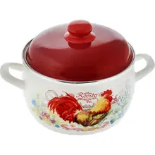 Кастрюля METROT, 2681/Золотой петушок 5,3 л, Эксклюзив