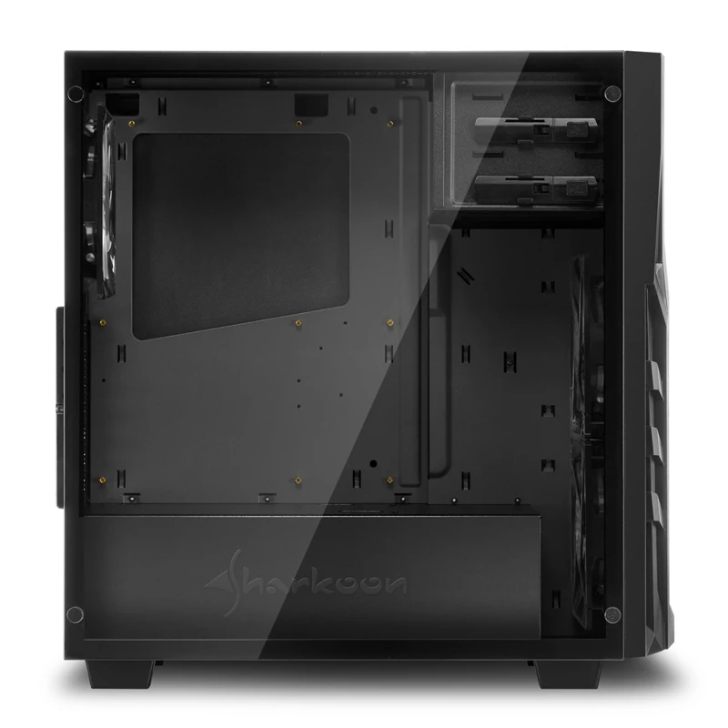 Корпус Sharkoon DG7000-G RGB ATX, mATX, Mini-ITX, Midi-Tower, 2xUSB 2.0, 2xUSB 3.0, Audio, 3x140mm fan, без БП, led RGB