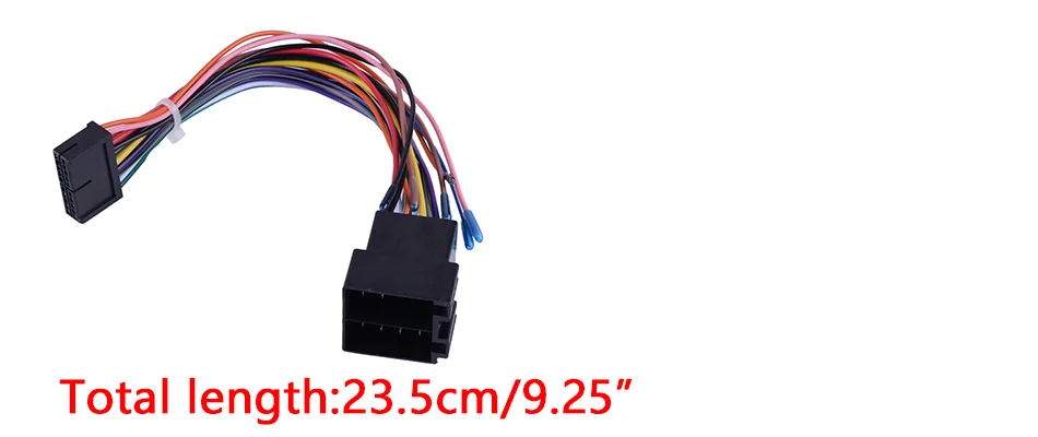 DWCX 20 контактов пластик ISO жгут проводов разъем адаптер подходит для ISO Автомобильная магнитола на андроид свинца