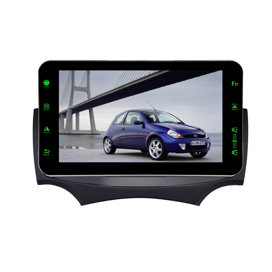 Автомобильный радиоприемник 8 дюймов/10 1 дюйма Android 11 видеоплеер стерео для Ford Ka 2008