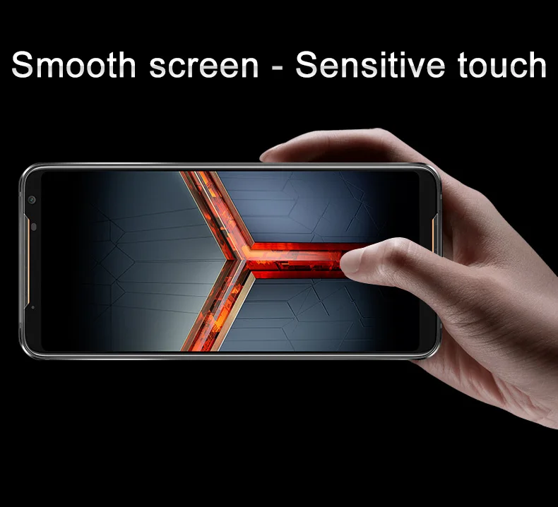 Imak 2 шт Чувствительная прозрачная Гидрогелевая тонкая пленка для Asus ROG Phone II 3D полное покрытие изогнутая мягкая защитная пленка для экрана ROG Phone 2