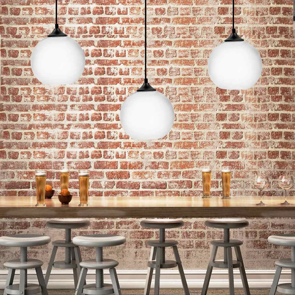 Lamp Cover Hanging Light Lampshade Bulb Retro Ceiling Light