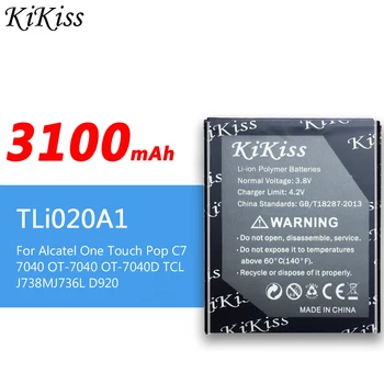 

3100mAh New TLi020A1 Battery For Alcatel One Touch Pop 3 (5) 4G 5 Dual Sim OT 5065D 5065A 5065X 5065W 5065J 5065T Phone Batterie