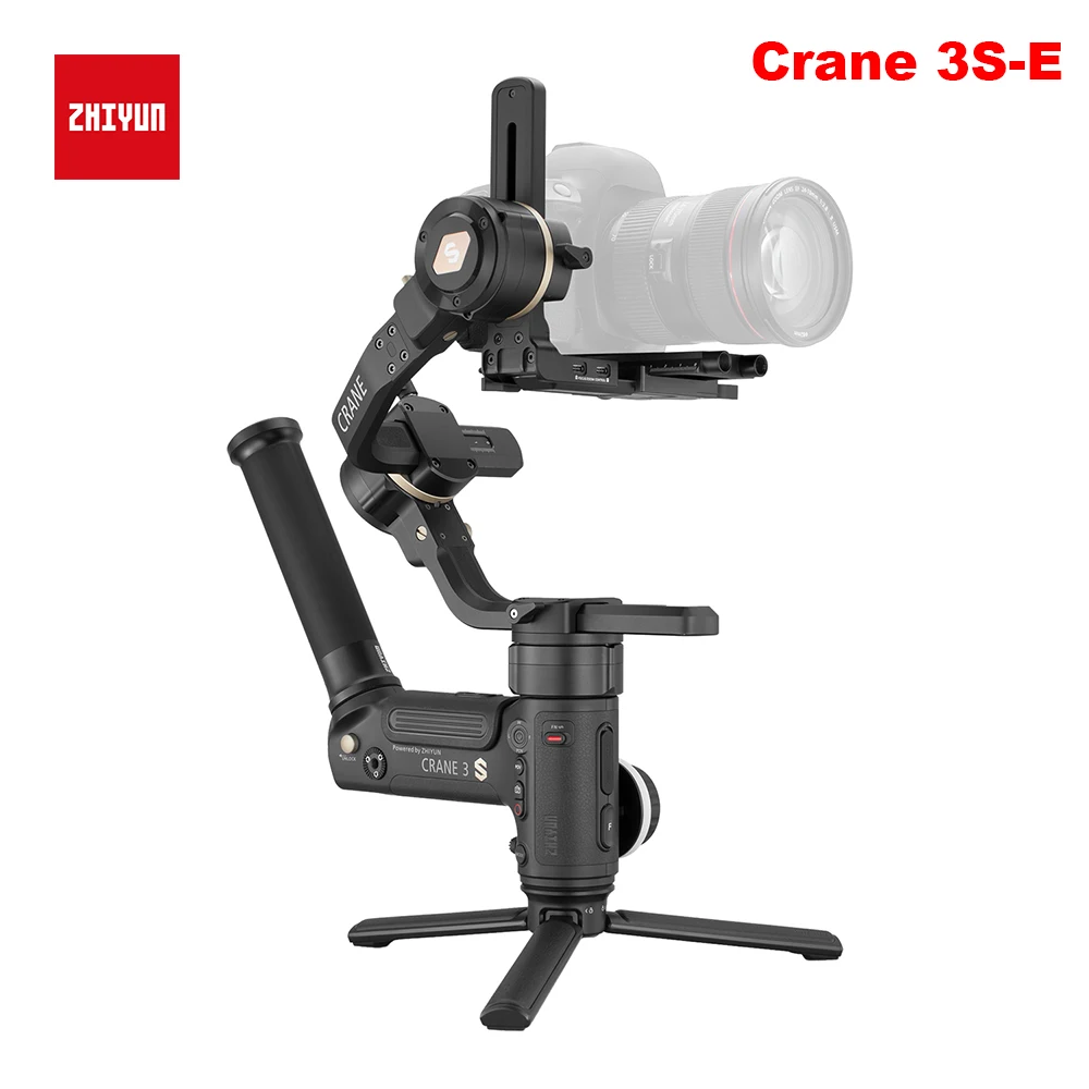 US $549.74 Zhiyun Official Crane 3S 3SPro 3SE 3Axis Handheld Stabilizer Maxload 65KG for Red Cinema Camera DSLR Video Cameras Gimbal