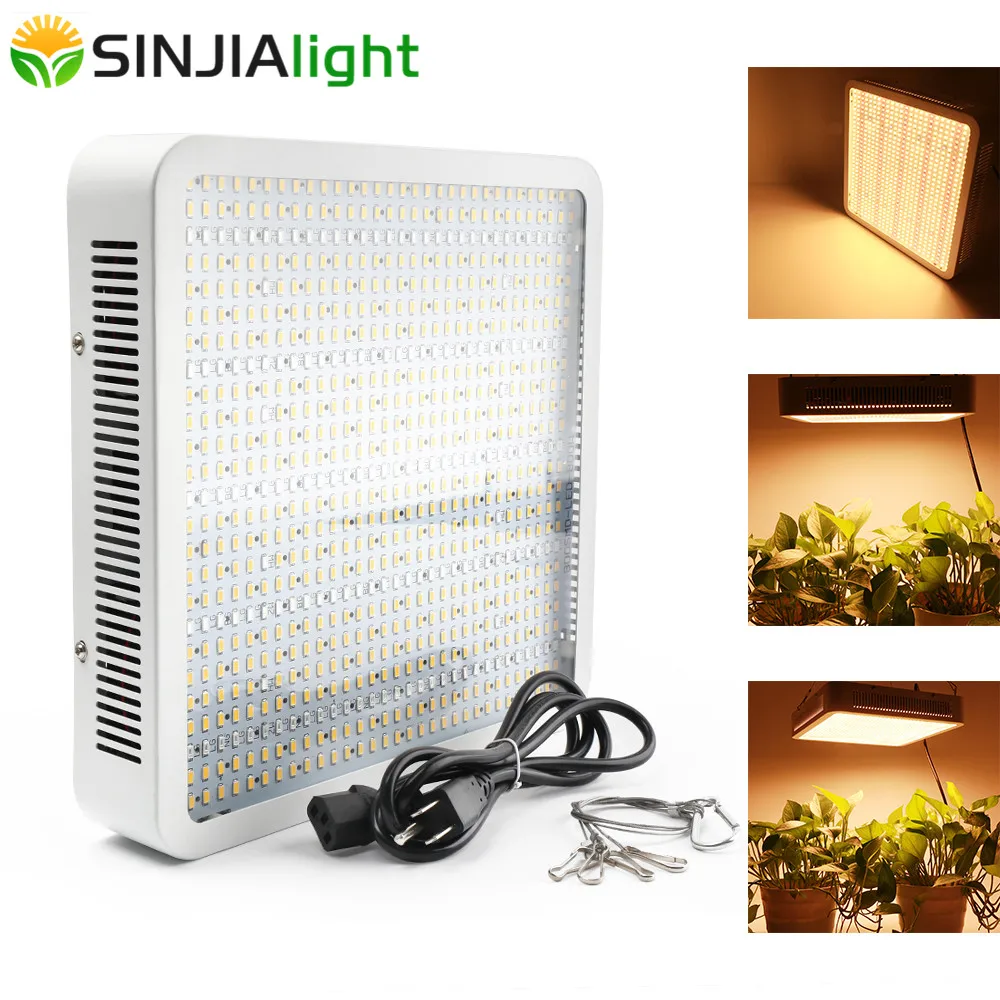 

2019 Newest 800W LED Grow Light Full Spectrum Warm Lights 800LEDs Phytolamp Growing Lamp for Plants Vegs Grow Tent Greenhouse