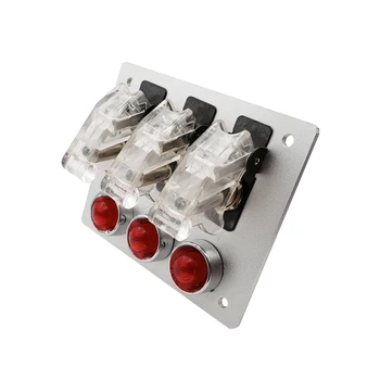 

Auto Racing Car Ignition Switch 12V LED ON-OFF Toggle Switch Panel