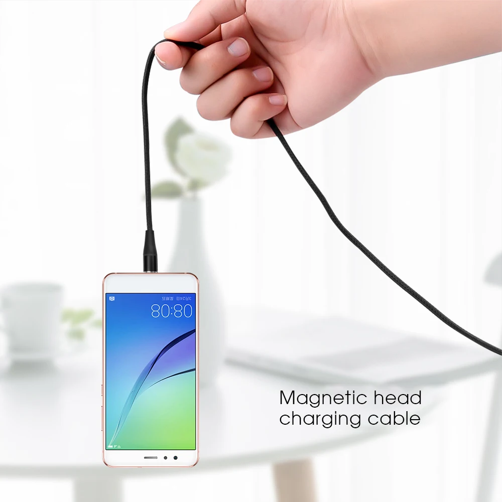 Kebidu 3A Быстрая зарядка через usb type C телефонный кабель Магнитный кабель передачи данных телефона для Macbook samsung Xiaomi huawei P30