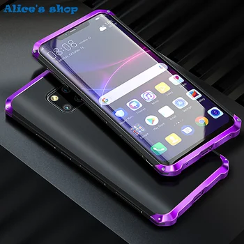 

Aluminum Metal & Hybrid PC Hard Full Protection Case For Huawei Mate 20/ Pro/ X 5G Luxury Slim Shockproof Back Cover Case 20X 5G