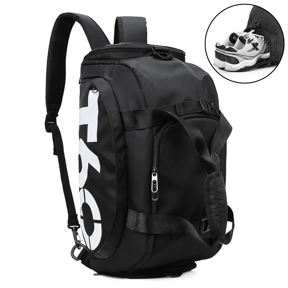 Bolsa deportiva ultraligera para hombre y mujer, bolsa de Deportes de Yoga, resistente al agua, con separación de agua seca, para gimnasio y actividades al aire libre