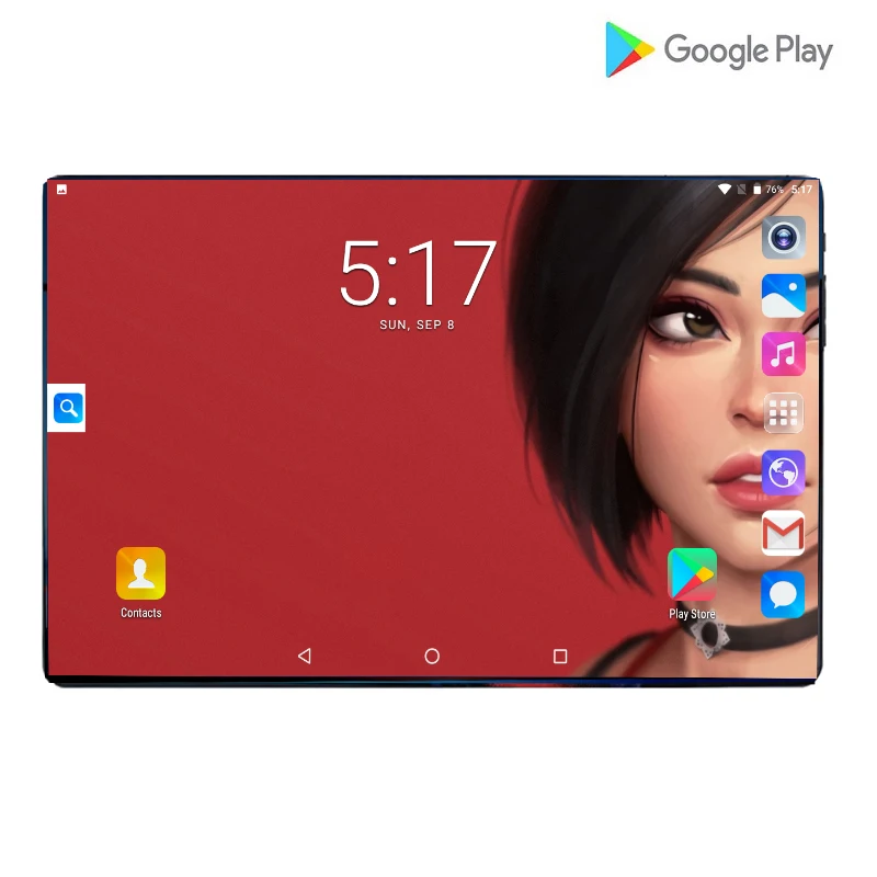 

2019 Super Tempered 2.5D Glass 4G FDD LTE 10 inch tablet pc Octa Core 6GB RAM 64GB ROM Smart Video Tablets WIFI Android 9.0 Pad