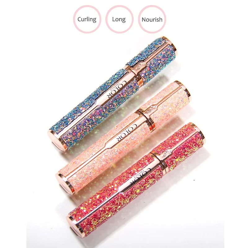 Waterproof Mascara Long Lasting Non-dizzy Dyeing Long Lasting Easy To Color Mascara