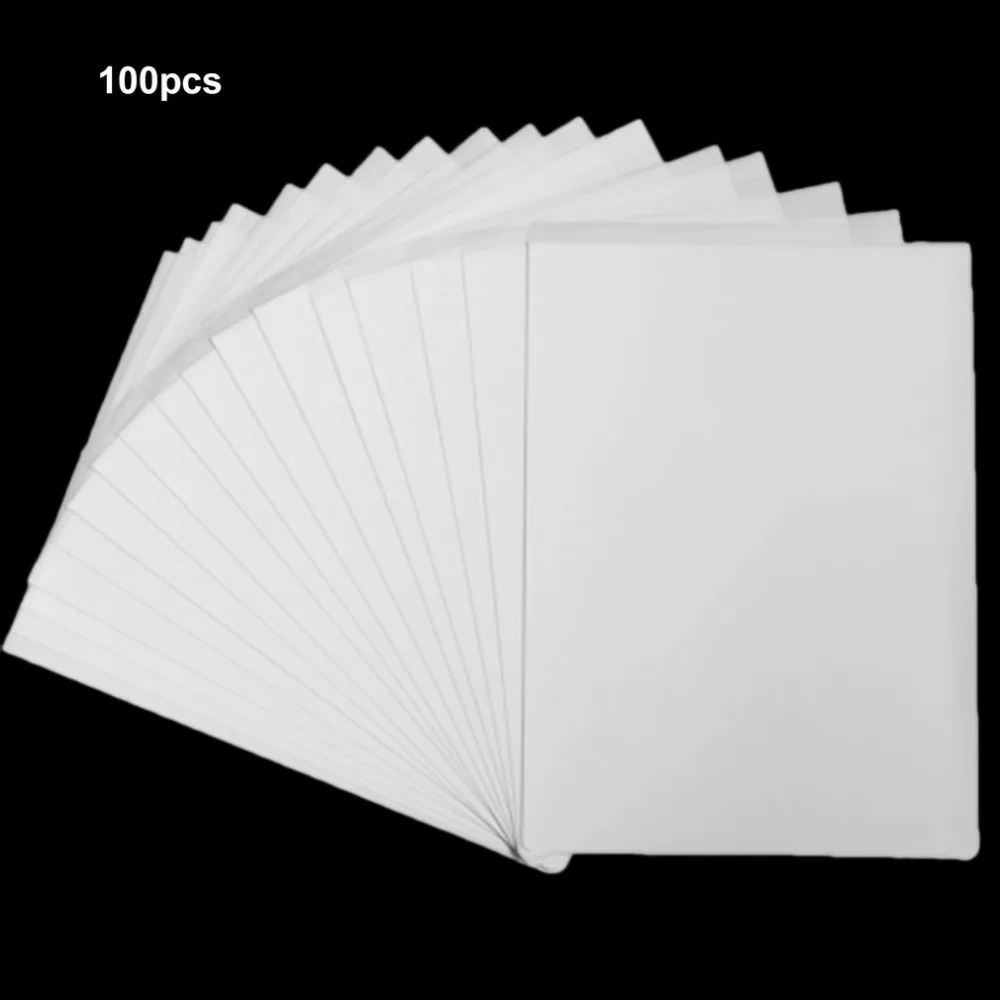 100 шт Принтер А4 переводной бумажный краситель сублимационная термопереводная бумага для модальных футболок покрытые чашки Чехлы для мобильных телефонов