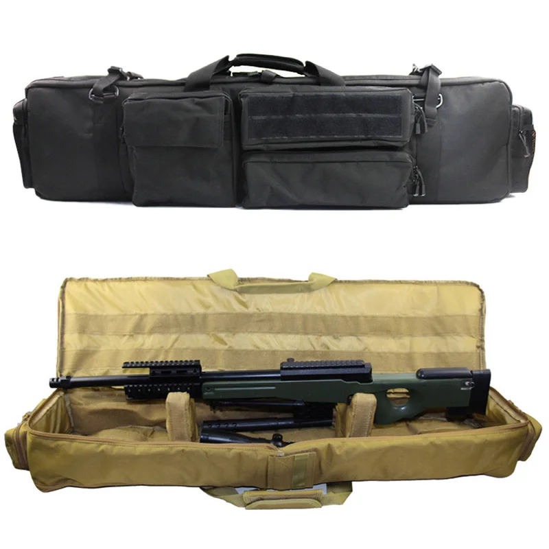 Сверхмощный M249 винтовочный пистолет сумка чехол военный охотничий страйкбол винтовка наплечный рюкзак наружный пистолет защитный чехол для переноски сумка