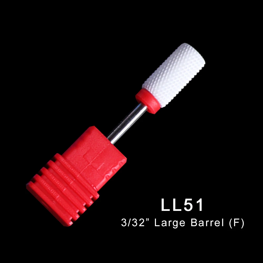 1 шт. 28 типов бочка конус керамический фреза Электрический маникюр ногтей дрель аксессуары заусенцы УФ гель для удаления кутикулы LALL29-56 - Цвет: LL51