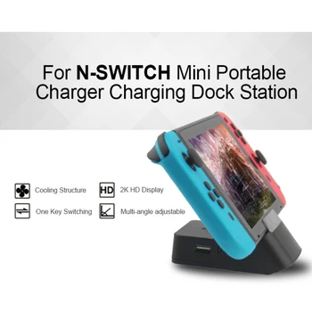 

Charger Base for NS Console Host TV Out Nintend Switch Adjustable Bracket HDMI Video Conversion HDMI Dock Charging Dock Station