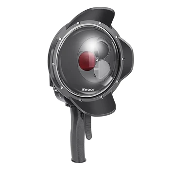 

Clear Durable Adjustable Waterproof Magnification Outdoor With Trigger Diving Dome Cover Lens Protection For Gopro Hero7 6 5