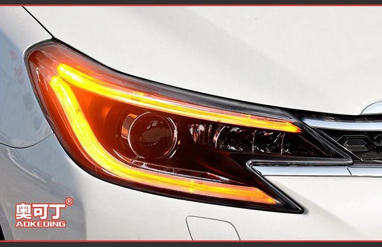 Головной светильник s для автомобиля Toyota Mark X 2013- eiz DRL Дневной ходовой светильник светодиодный Биксеноновая лампа противотуманный светильник тюнинг автомобильные аксессуары