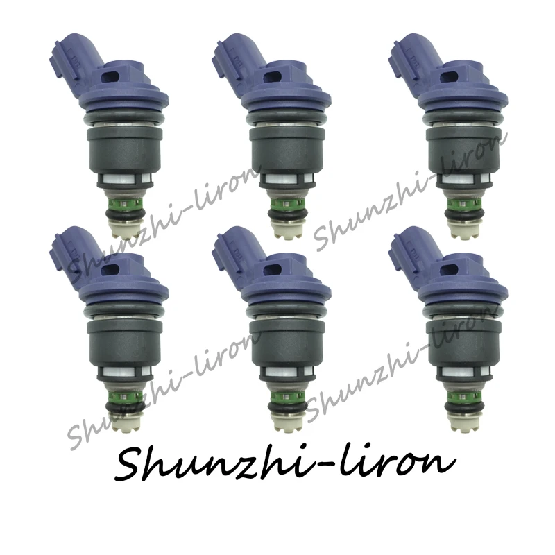 6 шт. Топливные форсунки для Nissan 300ZX Turbo SR20DET 16600-21U01 1660021U01 16600 21U01 16600-67U00 1660067U00