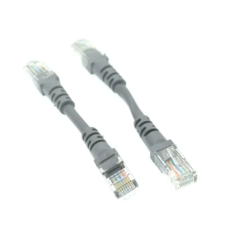 Сетевой кабель CAT5 CAT5e CAT6e UTP Ethernet соединительный типа штырь-штырь RJ45 короткий LAN 10