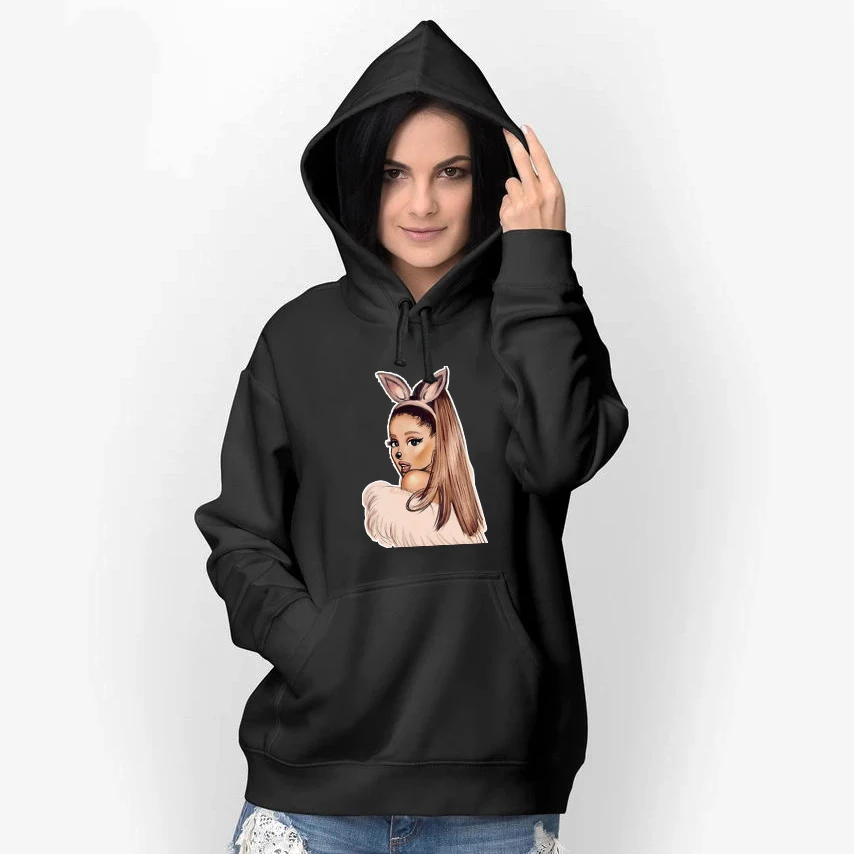 Ariana Grande толстовки с принтами Толстовка новая горячая распродажа кофт с капюшоном Толстовка Зимняя женская спортивная одежда Топы с капюшоном Sudaderas Para Mujer - Цвет: 905-dff-11-6-36