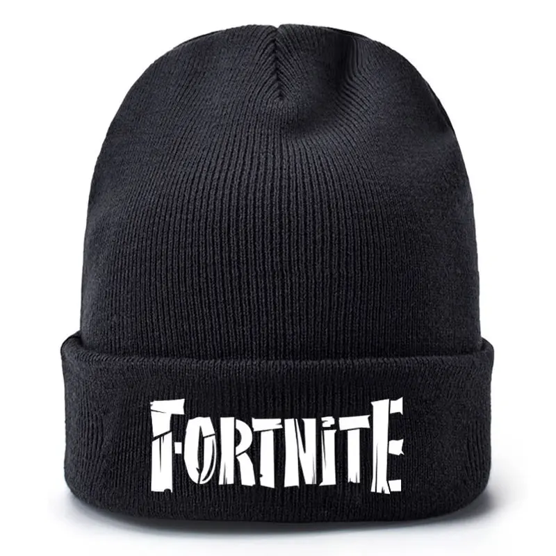 Original Fortnight Woolen Hat Autumn and Winter Warm Knit Game Peripheral Unisex Hedging Plush Boy Birthday Gift 1pc | Дом и сад