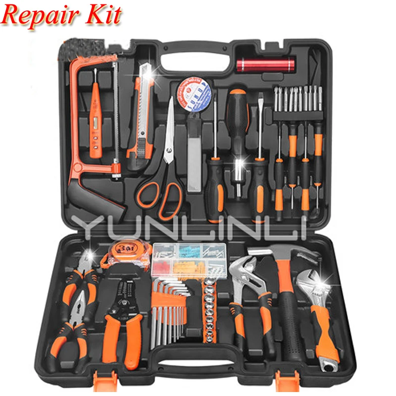 Caja de Herramientas multifuncional, juego de taladro eléctrico, utensilio doméstico, inalámbrico, kit herramientas de carpintería para electricista, Taladro Inalámbrico,herramientas de mano, ferramen|Juegos de herramientas manuales ...