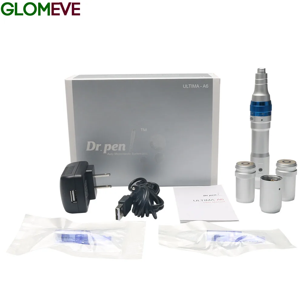 Беспроводной Dr.pen Ultima A6 Derma Roller перезаряжаемый беспроводной антивозрастной ролик