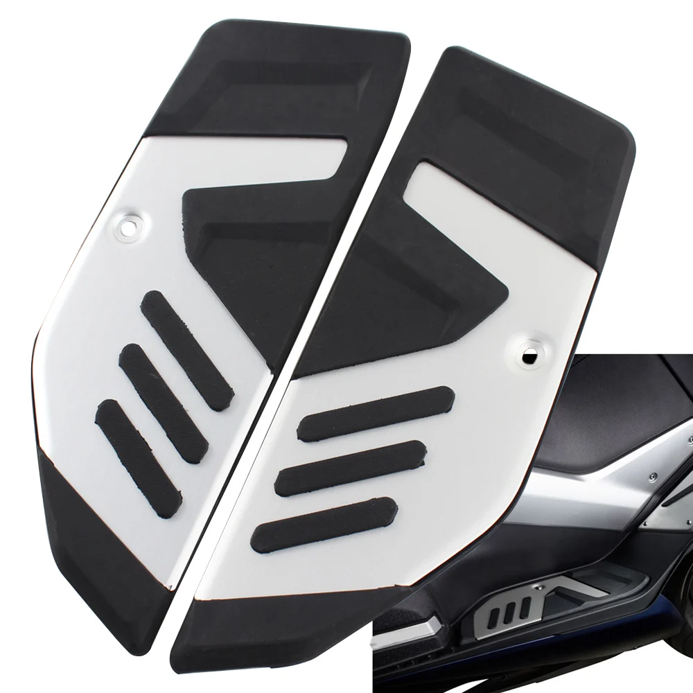 

Passenger Footboard Motorcycle Foot Pegs Pads Footrest For Yamaha T-MAX 530 2017 2018