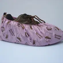 1 пара утолщенных многоразовых эластичных чехлов для обуви; Домашние Противоскользящие тапочки для студентов; машинная комната с Фламинго; пыленепроницаемые покрытия для ног