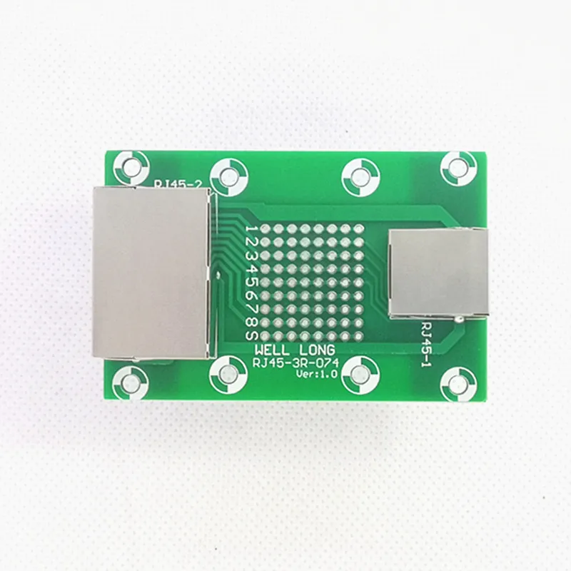 RJ45 8P8C Jack 1way передача 2 way Breakout Board, клеммный блок, разъем