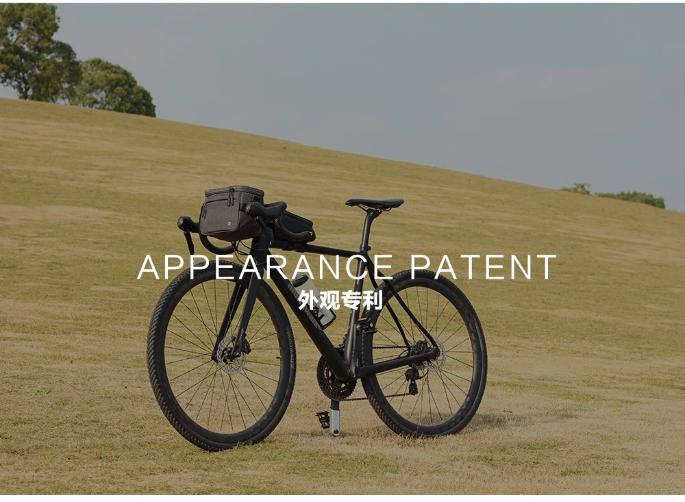 Perfect Rhinowalk Bicycle Handlebar Front Tube Bag Touch Screen Multifunction Shoulder Bag Phone Camera GPS Container Pouch 12