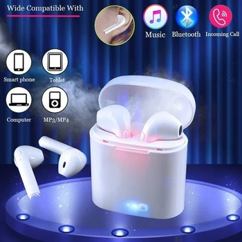 

I7S TWS Twins Wireless Earphone Earbuds Mini Bluetooth Headphone V4.2 Stereo Earphone Handsfree Earbud