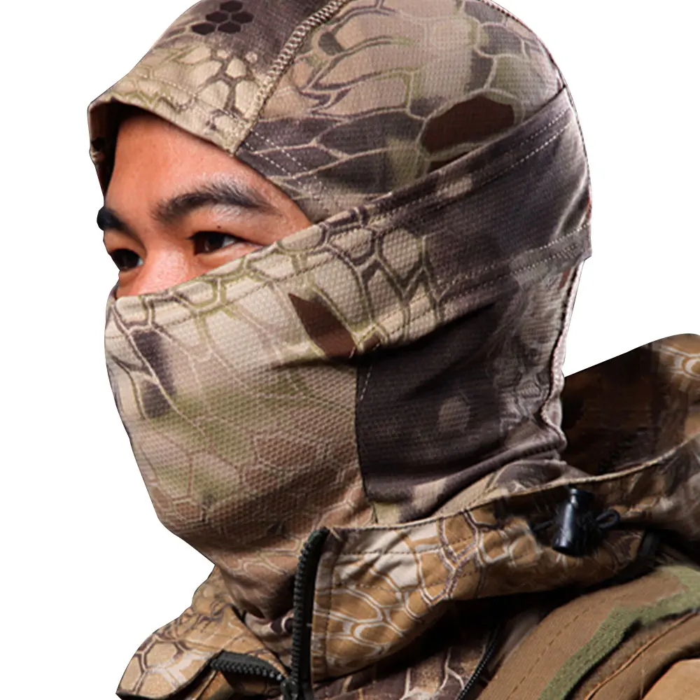 4 Headgear Breathable Mask CS CS CS Cover Camouflage Sports Tactical Outdoor - Цвет: 4
