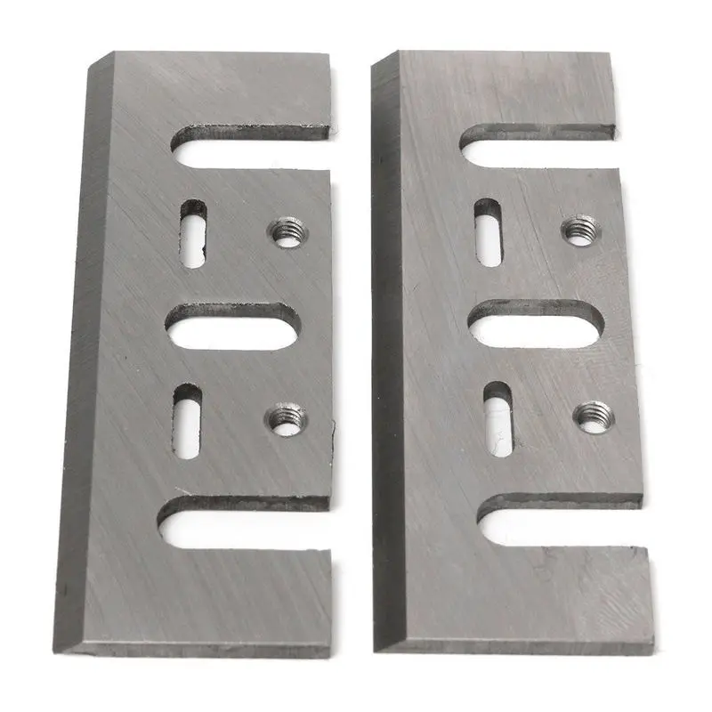 Electric Planer Blade HSS Wood Planer Knife Replacement For 1900B Woodworking Machinery Parts 2Pcs woodworking tools planer blades