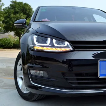 

Car Stickers Headlights Eyebrow Eyelids Trim Cover for Golf 7 MK7 GTI R Rline Accessories Car Styling