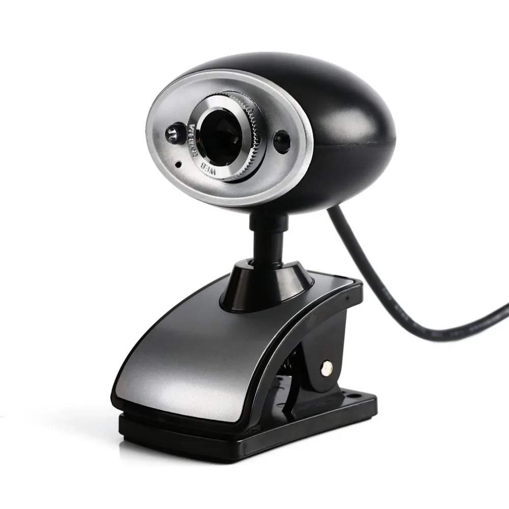 HD веб-камера Вращающаяся USB Компьютерная камера 12MP видео запись веб-камера с микрофоном клип-камера Поддержка ночного видения